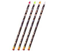 WRITWAA Nail Art Pen Set Suitable for Personal Use at Home 4pcs with Adhesive Paraffin Wax for Rhinestone Picking, Easy to Hold Nail Manicure Tools Or in Salons