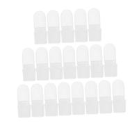 WRITWAA Nail Polish Protector Covers 30 Pieces Nail Removal Tools Scratch-resistant Finger Guards Suitable for Manicure