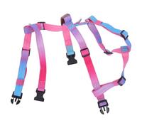 WRITWAA No Pull Dog Harness with Handle:Vest-Style Walking Harness with Easy Control Grab - Anti Tug for Reactive Dogs, Walking and Training, Secure Fit, Pink