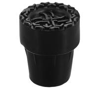 WRITWAA Non-Slip PVC Cane Tips for Walking Sticks and Crutches, Easy Installation Black Replacement Ends for Seniors, for Trekking and Outdoor Hiking Accessories