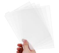 WRITWAA Notebook Index Dividers A5 Size with 6 PVC Binder Tabs 6-Hole Folder Dividers for Administrative and Diary Use Frosted Sheet Separators for Notepad and Planner