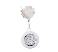 WRITWAA Nurse Pocket Watch with Big Watch Face and Easy to Set Function Made of Plastic and Alloy for Hospital Use by Nursing Students