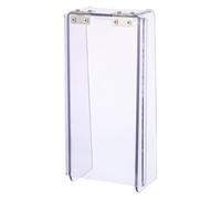 WRITWAA Outdoor Rain Shield for Keypad with Transparent Plastic Flip Cover, Waterproof Protection for Digital Lock Suitable for Home and Office 8.07x3.94x2.17In
