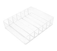 WRITWAA Palette Ultra-thin Eyeshadow Organizer Acrylic Makeup Storage Box with Compartment Design for Vanity and Dressing Tables for Friends Who like Making