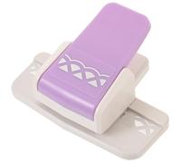 WRITWAA Pattern Paper Punch Embossing Craft Puncher Lovely Shape Puncher Plastic Iron Material Clean Cuts Making Paper Tags for Envelope and Diary DIY Crafts Random Color