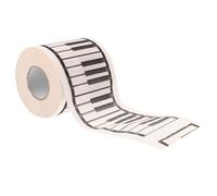 WRITWAA Piano Toilet Paper Colored Decorated Tissue Paper Decorative White Bathroom Toilet Tissue Printed Bulk Elegance Soft Key Prints Music