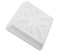 WRITWAA Plastic Concrete Casting Mold for Pathway Patio Wall Decoration, Easy Demolding Property, 35x35x7.5cm, Sturdy DIY Paver Forms for Outdoor Landscaping and Building Projects