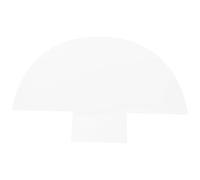 WRITWAA Plastic DIY Patchwork Template for Sewing Supplies with Measuring Function, White Quilting Stencil Suitable for Crafts and Patterns