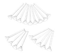 WRITWAA Plastic Earring Posts for Jewelry Making 3mm Studs for Rhinestone Ear Studs with Strong Hold 500pcs DIY Creativity, Suitable for Everyday Wear and Craft Supplies