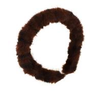 WRITWAA Plush Leopard Patterned Hair Band Toothed Grip for Versatile Spa and Makeup Accessory for Women and Girls Comfortable and Stylish Hair Comb Headband