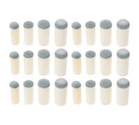 WRITWAA Pool Cue Tips Replacement Kit 9mm 10mm 12mm 13mm 48pcs and Plastic Slip-on Covers in 4 Sizes Lightweight Easy to Maintain Snooker and Pool Sticks for Daily Practice
