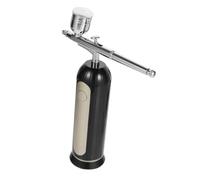 WRITWAA Portable Airbrush Kit with Compressor Aluminum Alloy Air Brush for Nail Art Cake Decoration Model Painting Travel Friendly Easy Operation Rechargeable with Charging Cable Complete