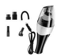 WRITWAA Portable Compact Car Vacuum Cleaner Auto Handheld and 12v Abs Material Design for Cleaning in Crumbs Your Car Trunk Interior