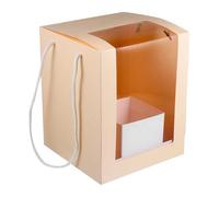 WRITWAA Portable Flower Box Multipurpose Bouquet Wrapper Foldable Storage for Wedding Guests and Florist Use