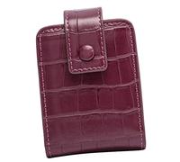 WRITWAA Portable Makeup Case with Mirror Compact Lipstick Holder for Purse Travel Cosmetic Organizer Mysterious for Women Birthdays Holidays and More