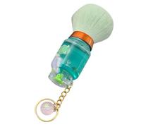 WRITWAA Portable Powder Brush for Women with Eco-friendly Fiber and Plastic Handle, Easy to Carry and Store, for Outdoor Use, Precision Face Makeup Tool for Loose Powder and Blush