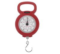 WRITWAA Portable Spring Scale Hand Scales Fish Hunting Small Hanging Mechanical Kitchen Weight Balance Luggage Digital Fruit Manual Metal Travel