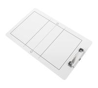 WRITWAA Portable Volleyball Coaching Board PVC Erasable Clipboard Training Board for Coaches and Players