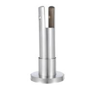 WRITWAA Public Restroom Partition Bracket and Stable Support Stainless Steel with High Load Capacity Silver Bathroom Partition Hardware Suitable for Modern Minimalist Toilet Dividers