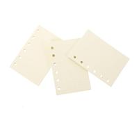WRITWAA Punched Refill Paper Binder Inserts Loose Leaf Notebook Refill Pads with Blank and Dot Pages for Writing Journaling Planning and Note Taking