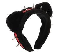 WRITWAA Punk Cat Ears Headband for Adults Lightweight Hair Band for Cosplay Festivals Creative Cat Accessories for Parties Theatrical Events