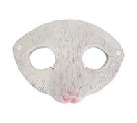 WRITWAA Realistic Rat Mask for Halloween and Carnival Party, Cool Breathable Pu Material Mouse Face Cover Moulding to Facial Contours, Animal Dress up Accessory for Men and Women