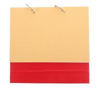 WRITWAA Refillable 8-inch Desk Calendar Notebook with 2-ring Binder and Detachable Blank Pages, Paper Material for DIY Drawing and Hand-painted Planner Book