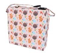 WRITWAA Removable Chair Cushion High Density Sponge Polyester Material Washable Adorable Cartoon Pattern Secure Fastening Easy to Clean with Strap Children Dinning Chair Cushion