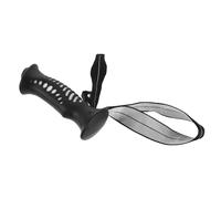 WRITWAA Replacement Hiking Stick Handle Grip with Wrist Strap for Walking Cane and Trekking Pole, Black Plastic Material with Nonslip Grasp and Effortless Installation, for Outdoor