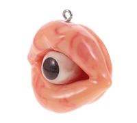 WRITWAA Resin Eyeball Pendants for Jewelry Making Projects, Easy to Operate DIY Halloween Charms, Delicate and Beautiful Halloween Jewelry Charms that Can be Connected to Other Accessories