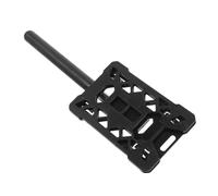 WRITWAA Retractable Car Parking Card Holder Rod with Vehicle Pass Picker, Black Extendable Gate Permit Slide Stick for Garage Parking Aid and Toll Payment Assistance