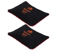 WRITWAA Reusable Coarse Salt Heating Pad with Soothing Heat 2pcs and Mineral Salt Cloth Material in Winter for Neck and Waist Relief for Office and Home Use