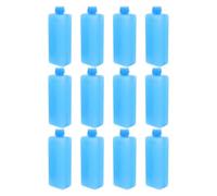 WRITWAA Reusable Ice Packs as Alternative to Traditional Air Conditioning 12pcs for Coolers and Meal Prep, Lightweight Pe Freezer Blocks for Travel and School Lunch Bags