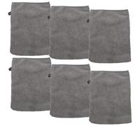 WRITWAA Reusable Microfiber Face Mitts Practical for Cleaning Pores 6pcs Soft Polyester Material for Makeup Removal and Face Cleaning Gloves for Girlfriend or Wife Use