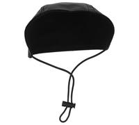 WRITWAA Reusable Vehicle Shoe Heel Protector Cover for Driving Black Leather Anti-abrasion Heel Cushion for Men and Women Pads for Boots