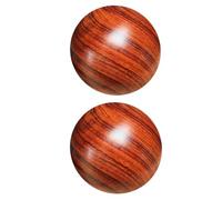 WRITWAA Rosewood Hand Training Balls 2Pcs 5Cm Acupoint Massage Fitness Ball for Finger Dexterity and Stress Relief Palm Exercise