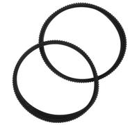 WRITWAA Rubber Planer Drive Belt 3.2mm Thickness Stable Power Transmission 2pcs for Handheld Woodworking Electric Planer for DIY Enthusiasts and Professional Woodworkers