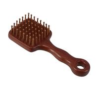 WRITWAA Sandalwood Scalp Massage Comb Natural Wood Wide Tooth Hair Detangler Brush for Head Relaxation and Hair Care Portable Travel-friendly Tool