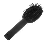 WRITWAA Secret Container Hair Brush with Storage Box, Black Plastic Comb Hidden Safe for Travel and Home, Multifunctional Portable Hairbrush with Cash and Key Holder