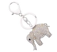 WRITWAA Shape Keychain Diamond-Inlaid Keyring Cute Keychain Aesthetic Big Ears Handbag Charm