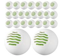 WRITWAA Shoe Deodorizer Balls Plastic Fresheners 24pcs White | Athletic Shoe Deodorizer Balls, Shoe Cabinet Deodorize Balls, Household Shoes Deodorizer for Home Closets and Linen Drawers