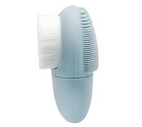 WRITWAA Silicone Handheld Facial Brush for Skin Cleansing Double Head Face Cleaning Tool for Simple Face Wash and Scrub