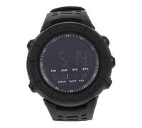WRITWAA Sports Outdoor Hiking Watch Electronic LCD Running Activity Watch for Students Fashion Design Breathable Strap Week Date Display