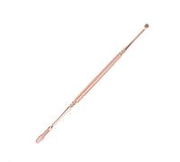 WRITWAA Stainless Steel Ear Wax Remover Spoon with Skid Resistance Design, No Rust Double Head Tool for Home Use and Self Ear Cleaning, Suitable for Adults