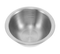 WRITWAA Stainless Steel Prospecting Wash Bowl 1400ml 47oz for Field Mining and Gold Ore Processing, Corrosion Resistant and Spill Prevention, Sturdy Handheld Mineral Prospecting Gear