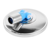 WRITWAA Stainless Steel Rotating Mop Head Base Replacement, round Mop Plate Accessory, Silver, for Household Floor Tile Cleaning, Daily Cleaning