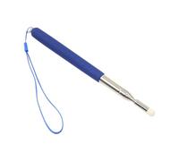 WRITWAA Stainless Steel Telescopic Teacher Pen 1.2M Blue Multimedia Whiteboard Stylus for Classroom Office Supplies