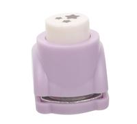 WRITWAA Star Shaped Paper Hole Punch Small Handheld Craft Puncher with Strong Penetration for DIY Projects and Scrapbooking Easy Operation Three-star Design for Precise Punching