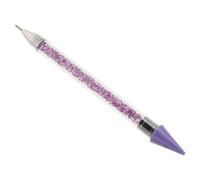 WRITWAA Stipple Crayon Dual End Rhinestone Picker Tool for Nail Art Supplies Manicure Pen Function for Picking Rhinestones Nails