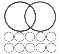 WRITWAA Stretch Silicone Wristbands 50Pcs Black Elastic Jelly Bracelets Simple Lightweight Bands for Outdoor Use and DIY Craft Projects